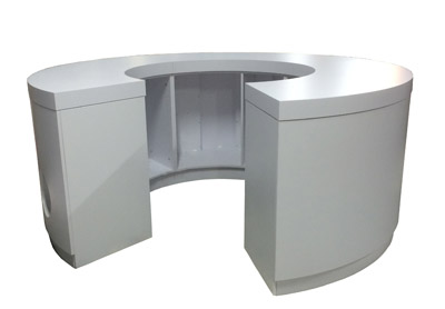 Rundtheke Leuchttheke Volkach