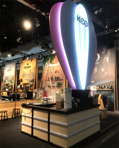 Leuchttheke Ballon Fesselballon