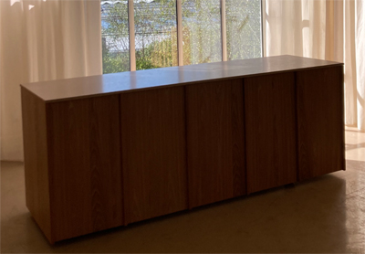 Empfangstheke Wende Steinplatte San Sebastian und andere Materialien